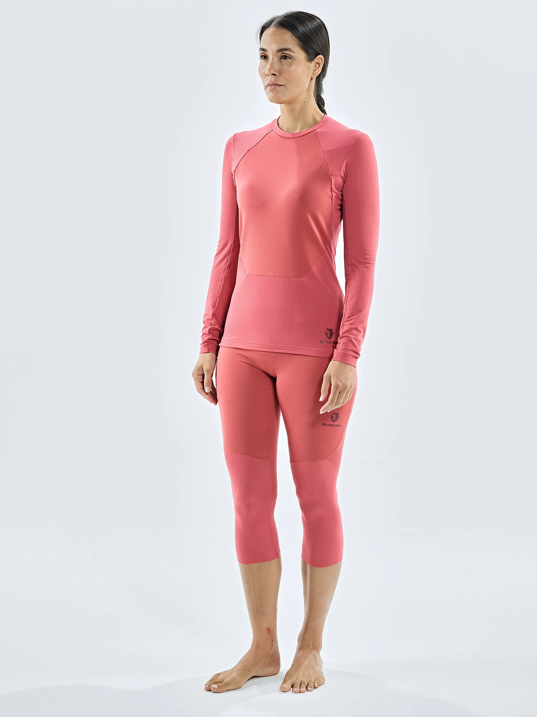 DAMEN CHAMAR FLEECE BASELAYER 3/4 TIGHT - Image 13