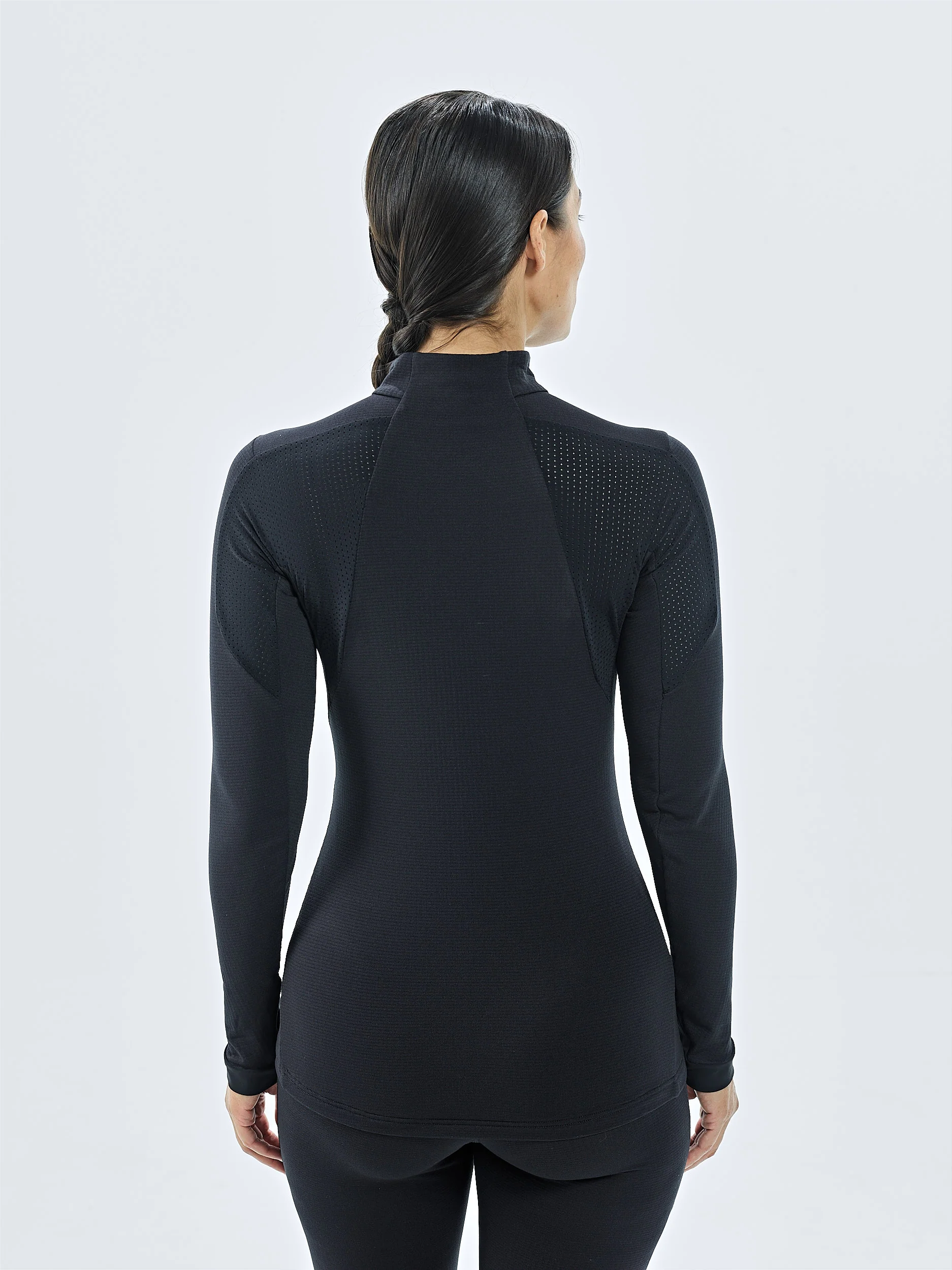DAMEN CHAMAR FLEECE HALF ZIP BASELAYER LONGSLEEVE - Image 6