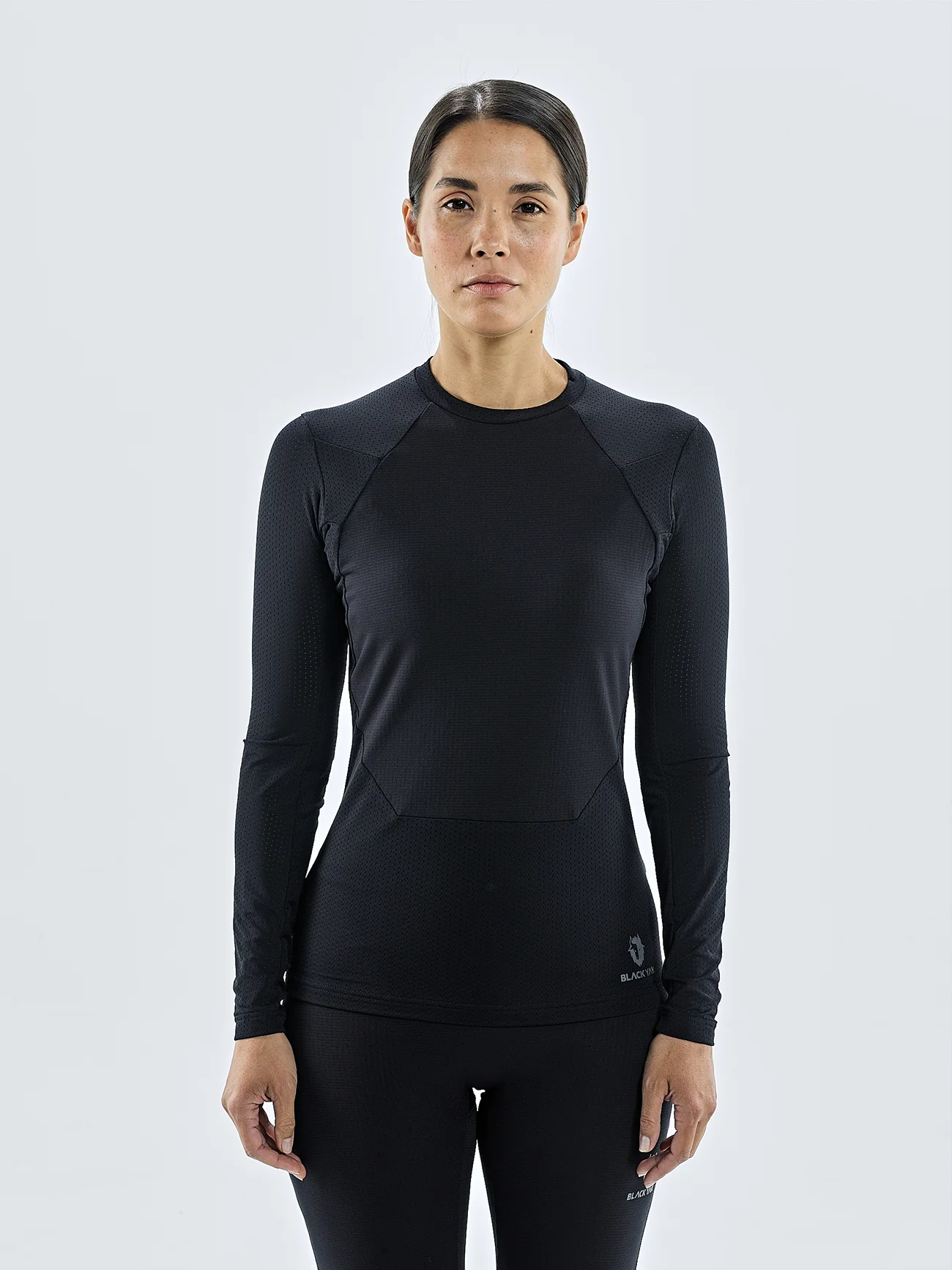 DAMEN CHAMAR FLEECE ROUNDNECK BASELAYER LONGSLEEVE - Image 3