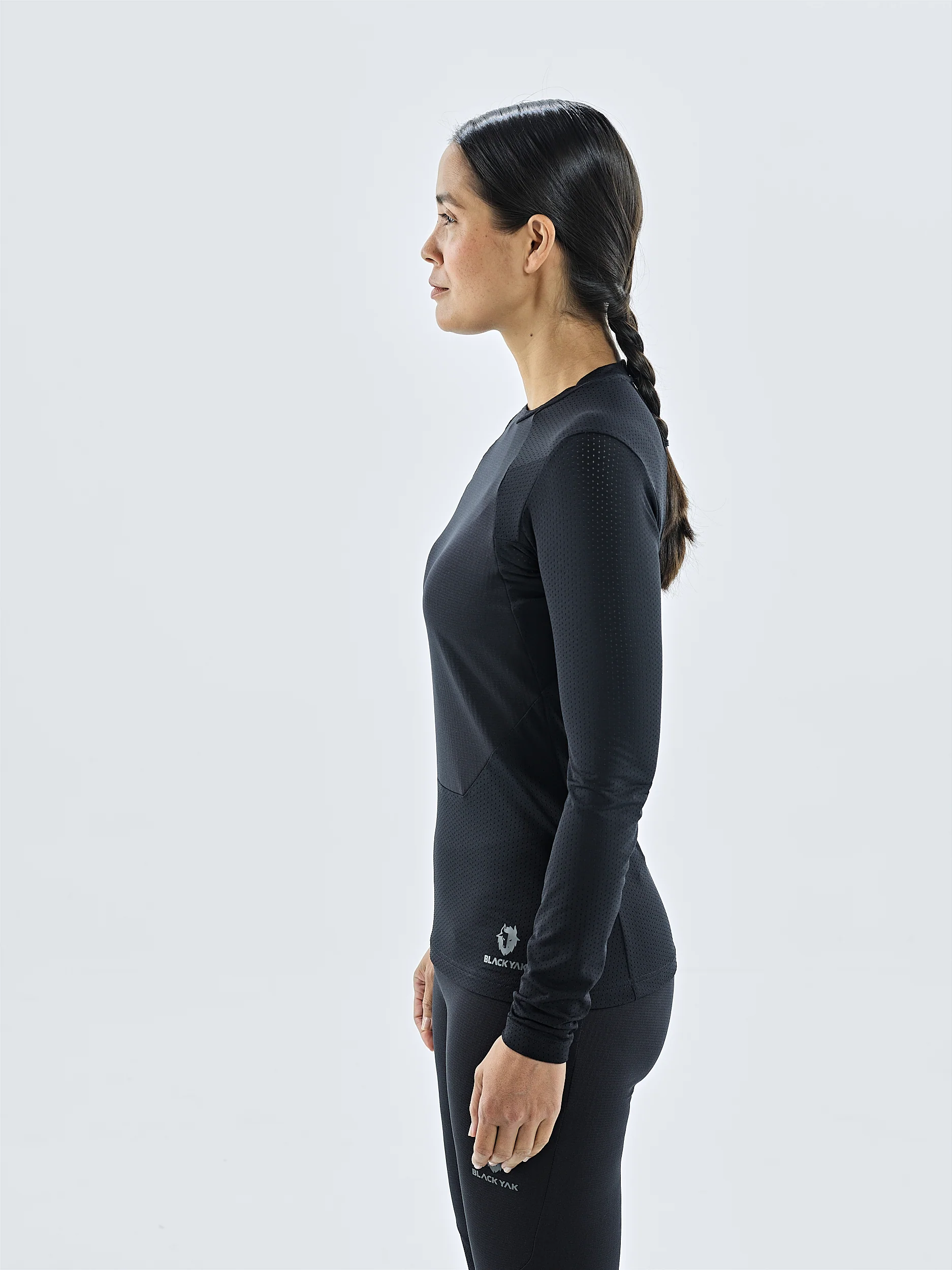 DAMEN CHAMAR FLEECE ROUNDNECK BASELAYER LONGSLEEVE - Image 5