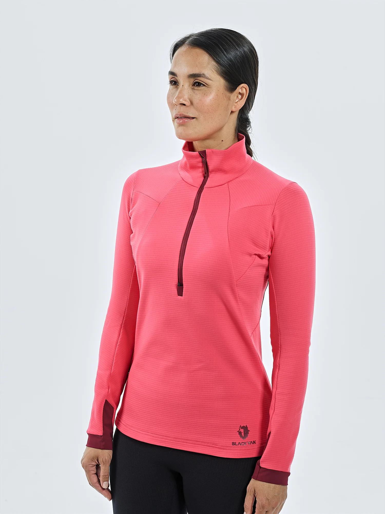 DAMEN CHUMBU FLEECE 3/4 ZIP - Image 10
