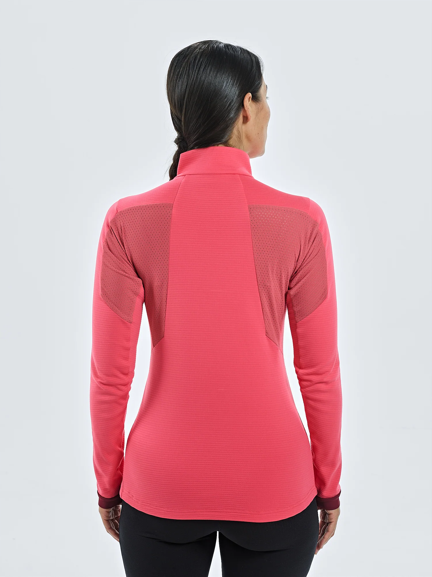 DAMEN CHUMBU FLEECE 3/4 ZIP - Image 12
