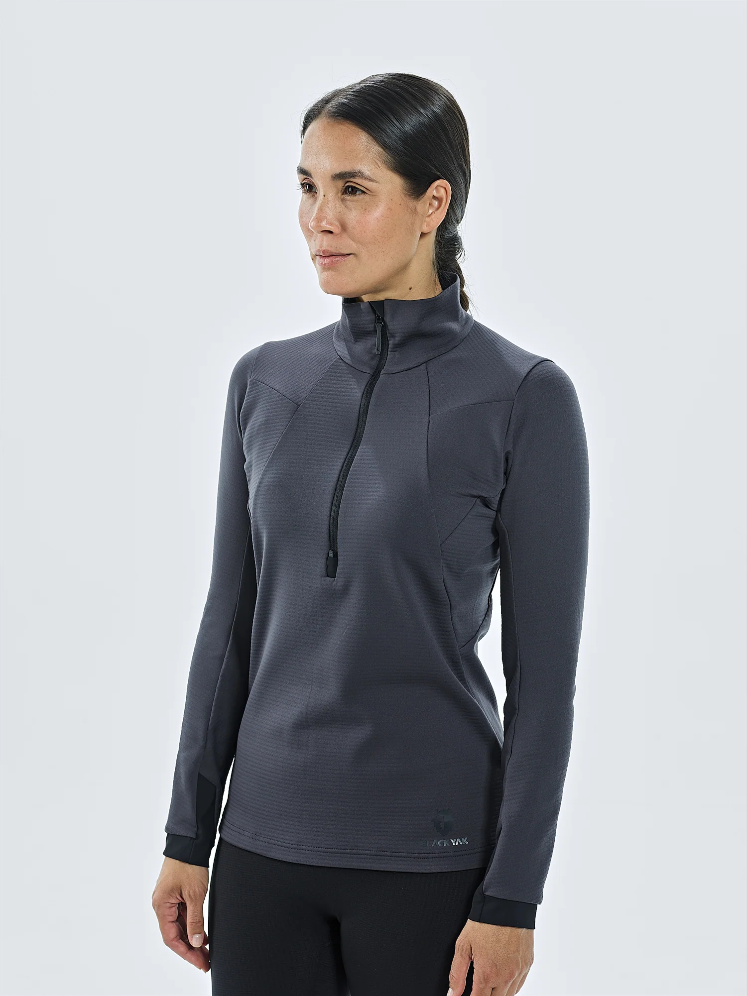 DAMEN CHUMBU FLEECE 3/4 ZIP - Image 4
