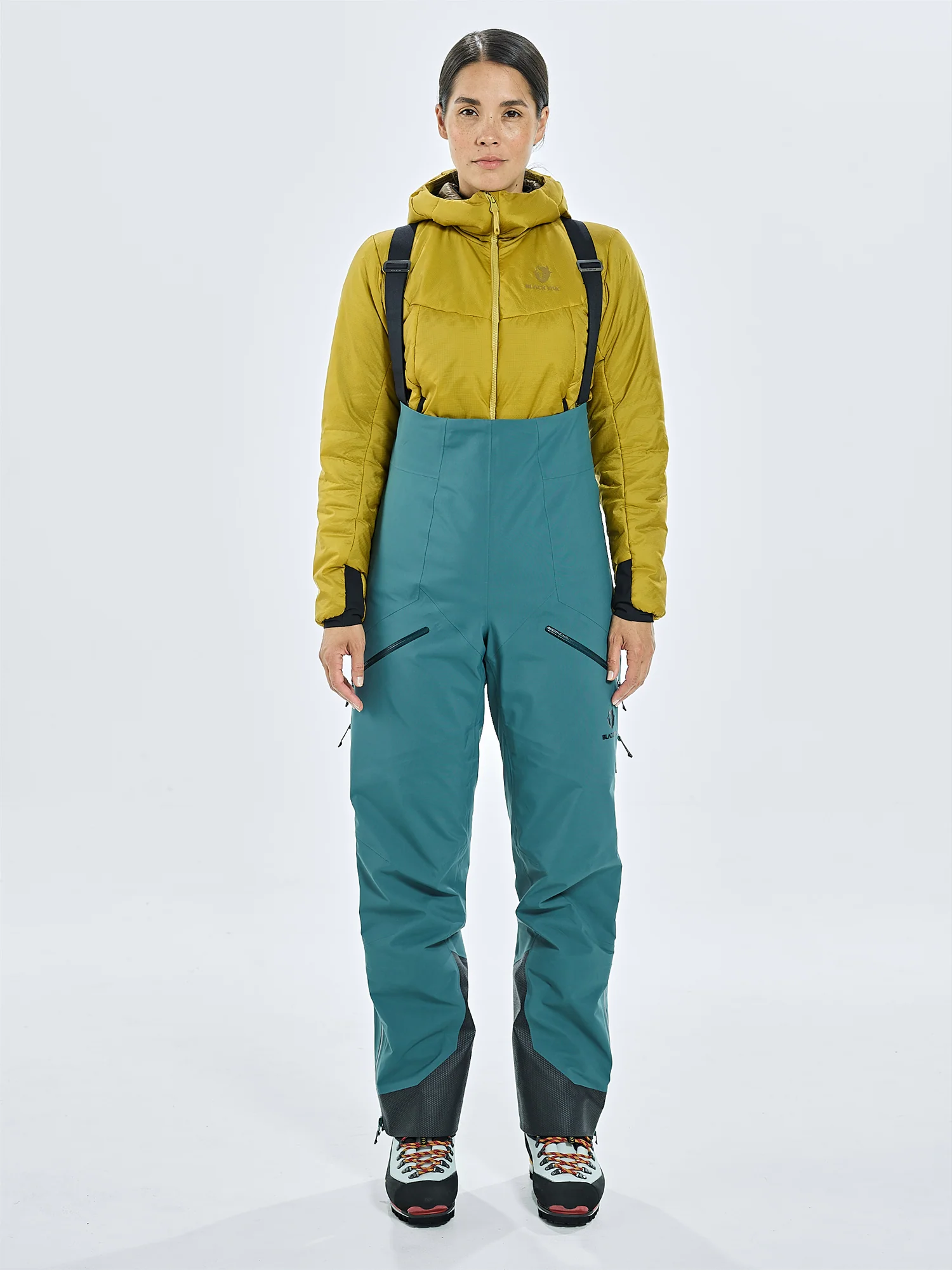 DAMEN THULAGI GORE-TEX 3L PRO SHELL SEMI BIB HOSE - Image 10