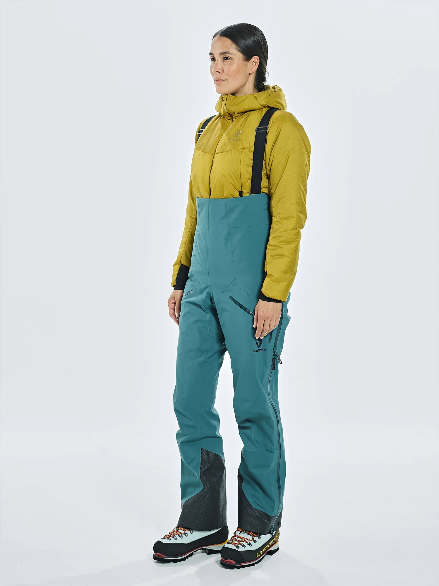 DAMEN THULAGI GORE-TEX 3L PRO SHELL SEMI BIB HOSE - Image 11