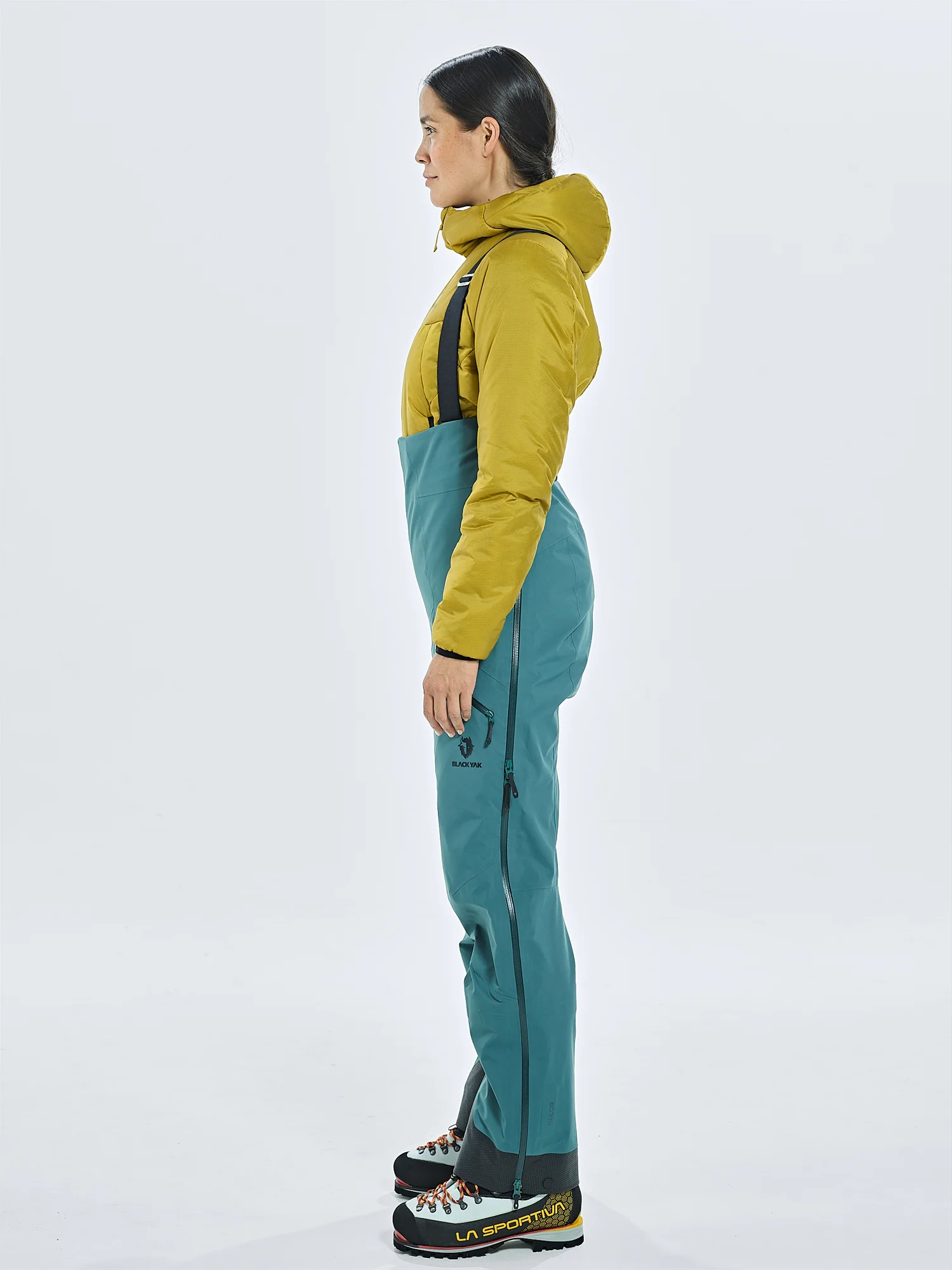 DAMEN THULAGI GORE-TEX 3L PRO SHELL SEMI BIB HOSE - Image 12