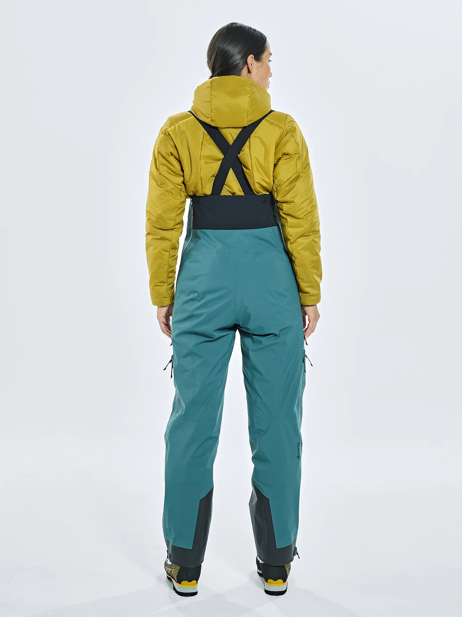 DAMEN THULAGI GORE-TEX 3L PRO SHELL SEMI BIB HOSE - Image 13