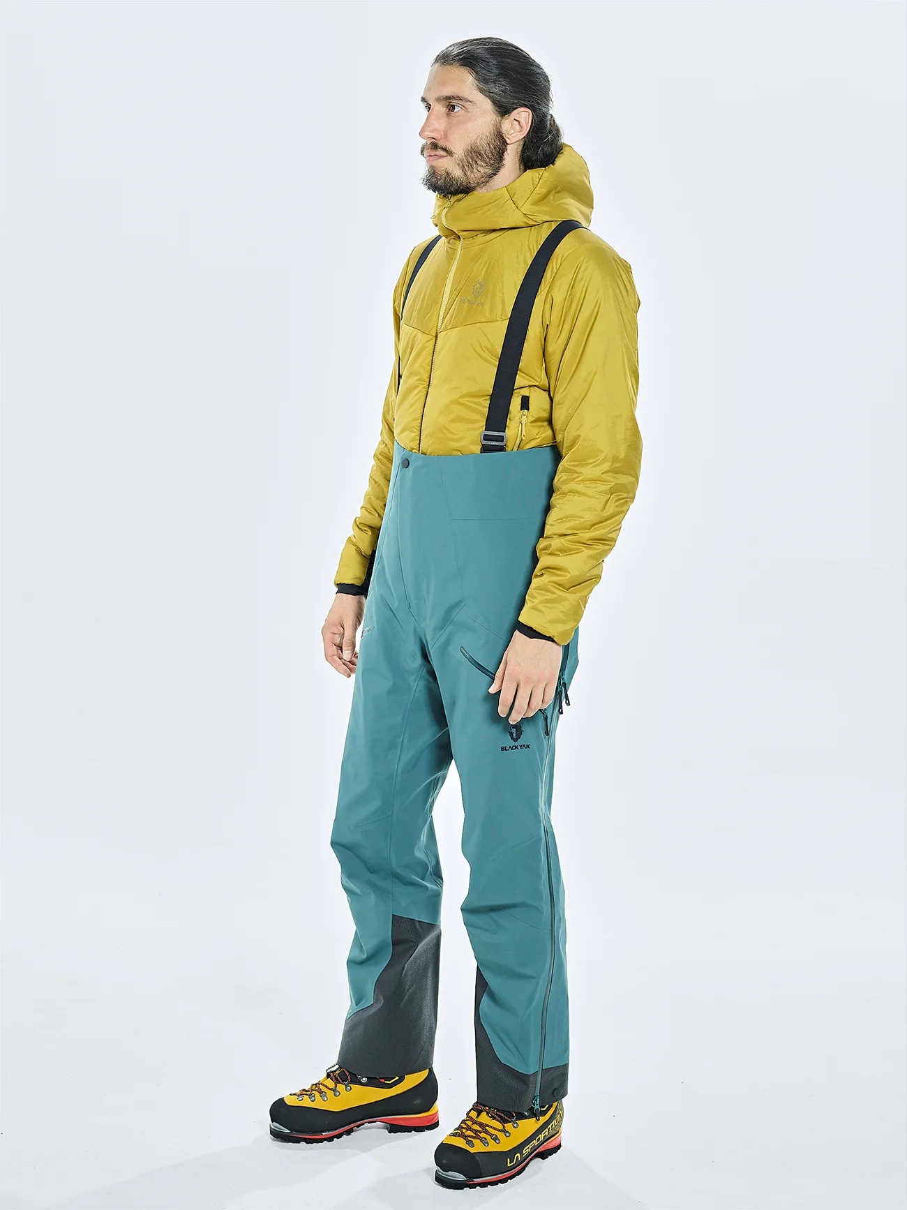 HERREN THULAGI GORE-TEX 3L PRO SHELL SEMI BIB HOSE - Image 10