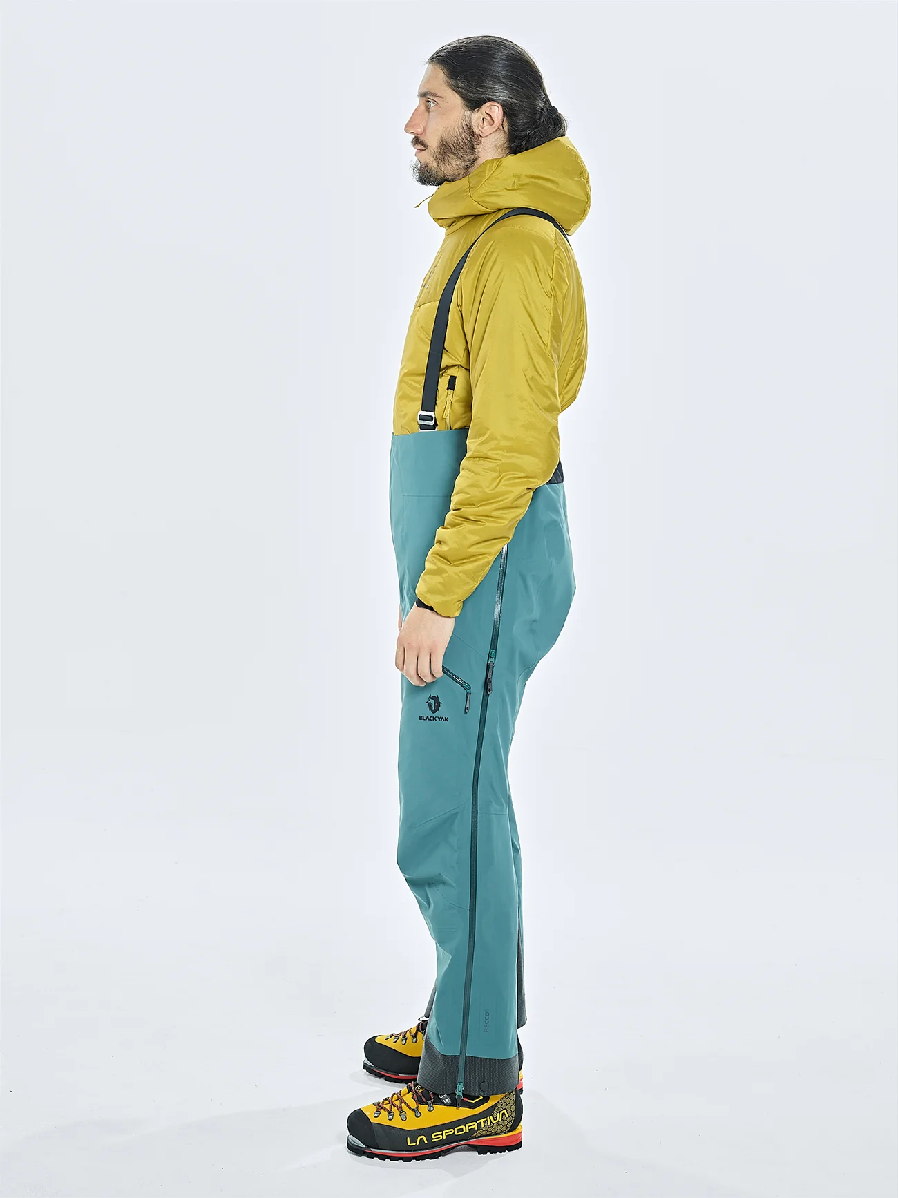 HERREN THULAGI GORE-TEX 3L PRO SHELL SEMI BIB HOSE - Image 11