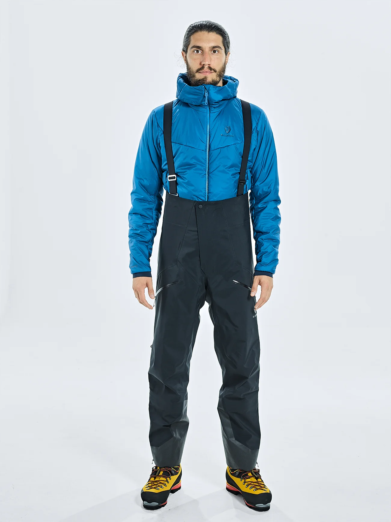 HERREN THULAGI GORE-TEX 3L PRO SHELL SEMI BIB HOSE - Image 3