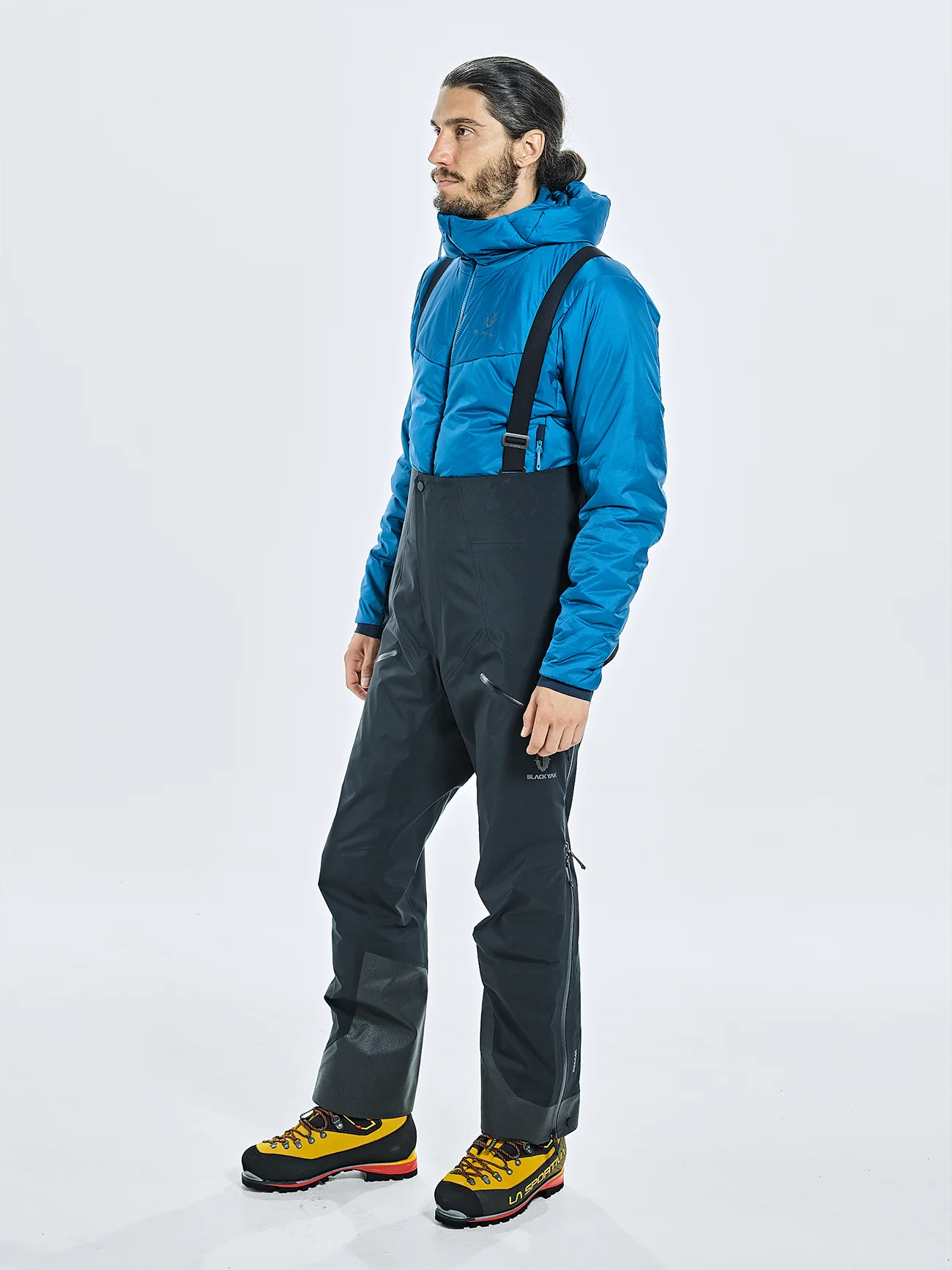 HERREN THULAGI GORE-TEX 3L PRO SHELL SEMI BIB HOSE - Image 4