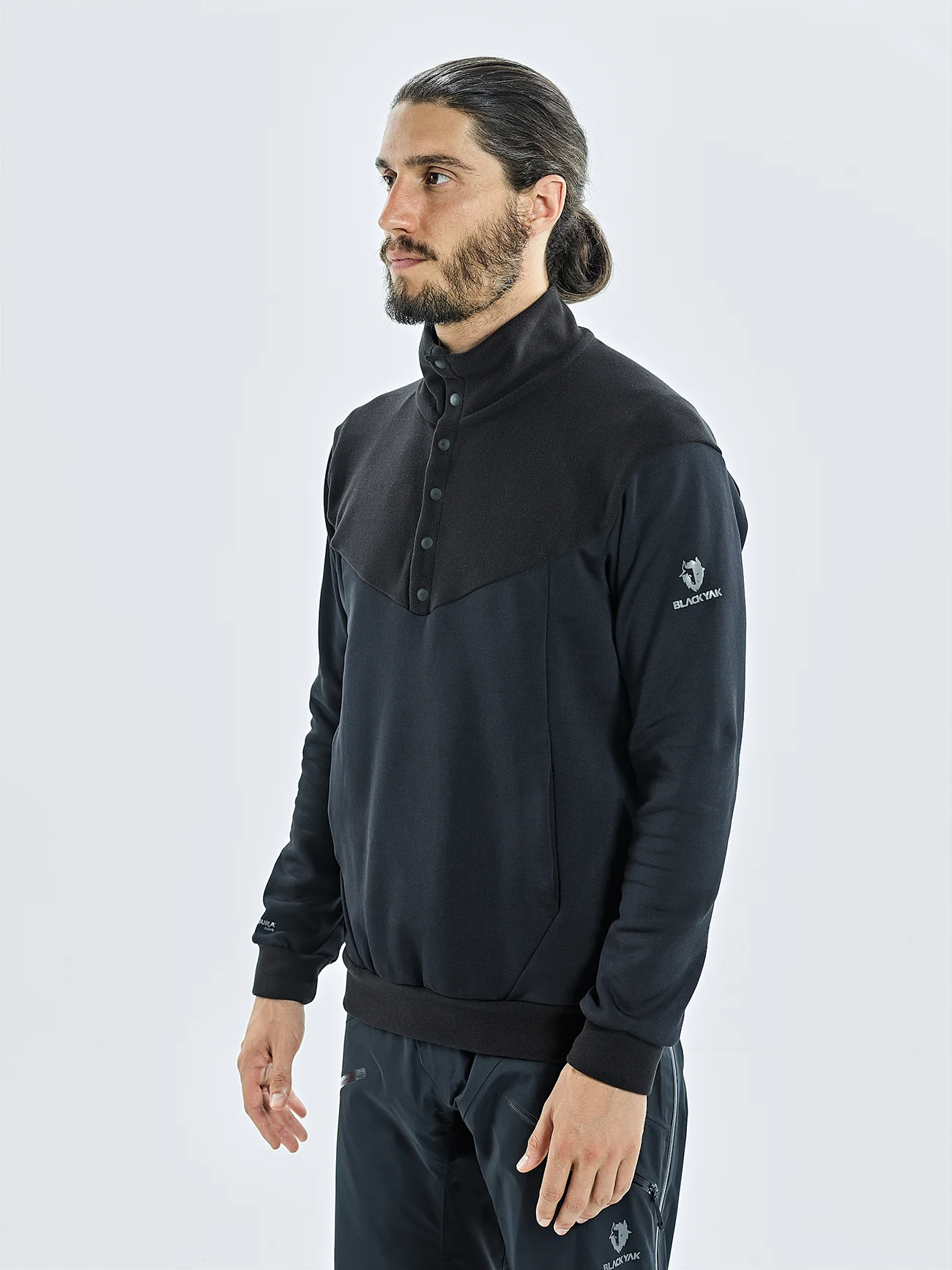 HERREN YAKALO FLEECE HALF SNAP - Image 4